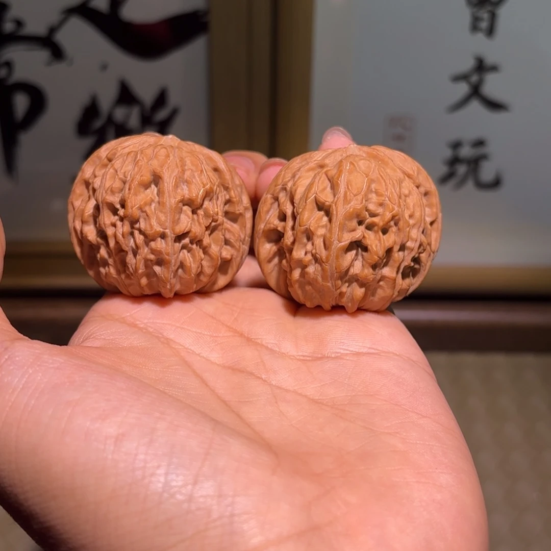 吊坠文玩核桃40.5尺全品磨盘