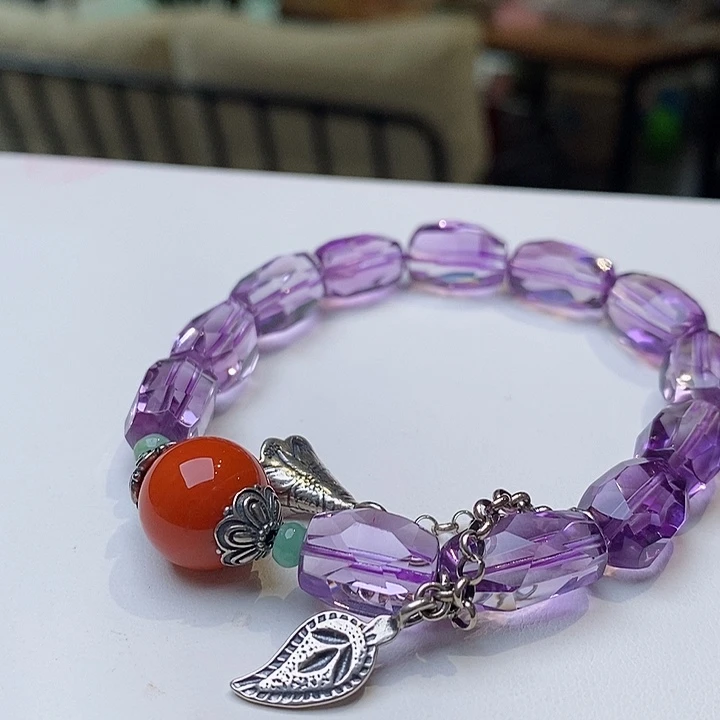 水晶手链未镶嵌紫水晶