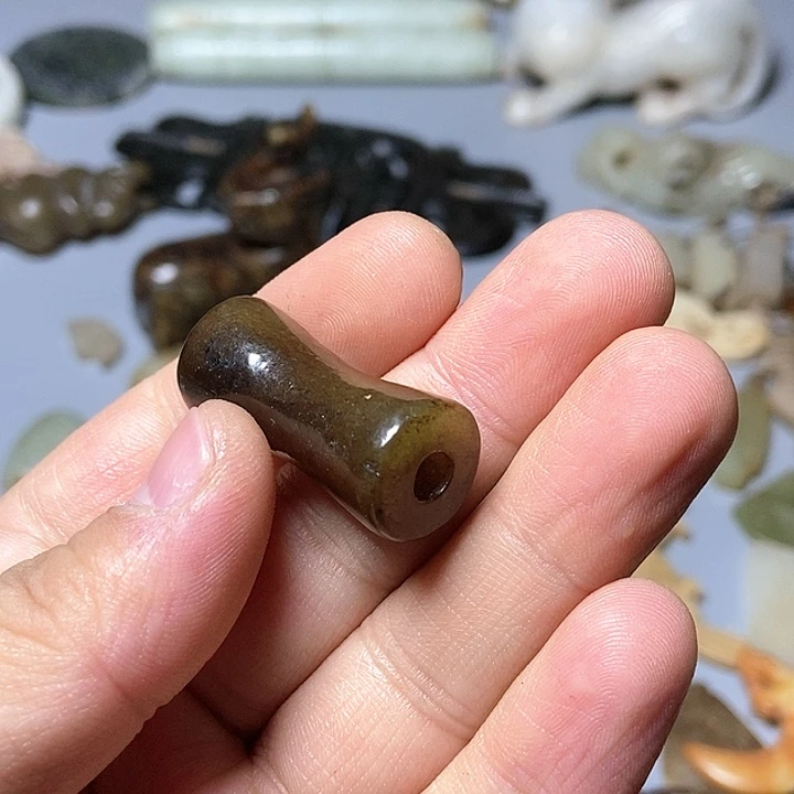 和田玉未镶嵌颈饰66