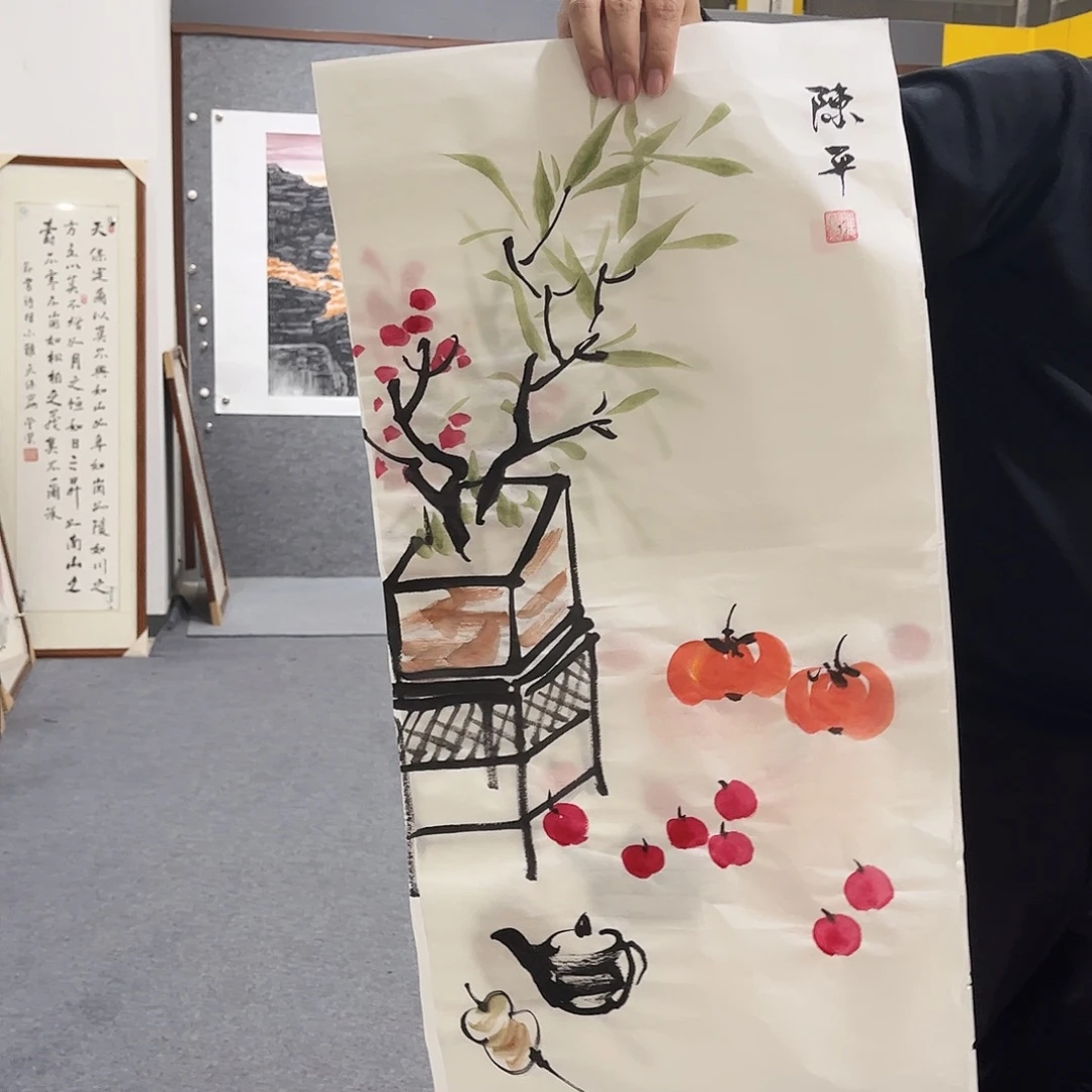 国画LT国画作品单幅任发