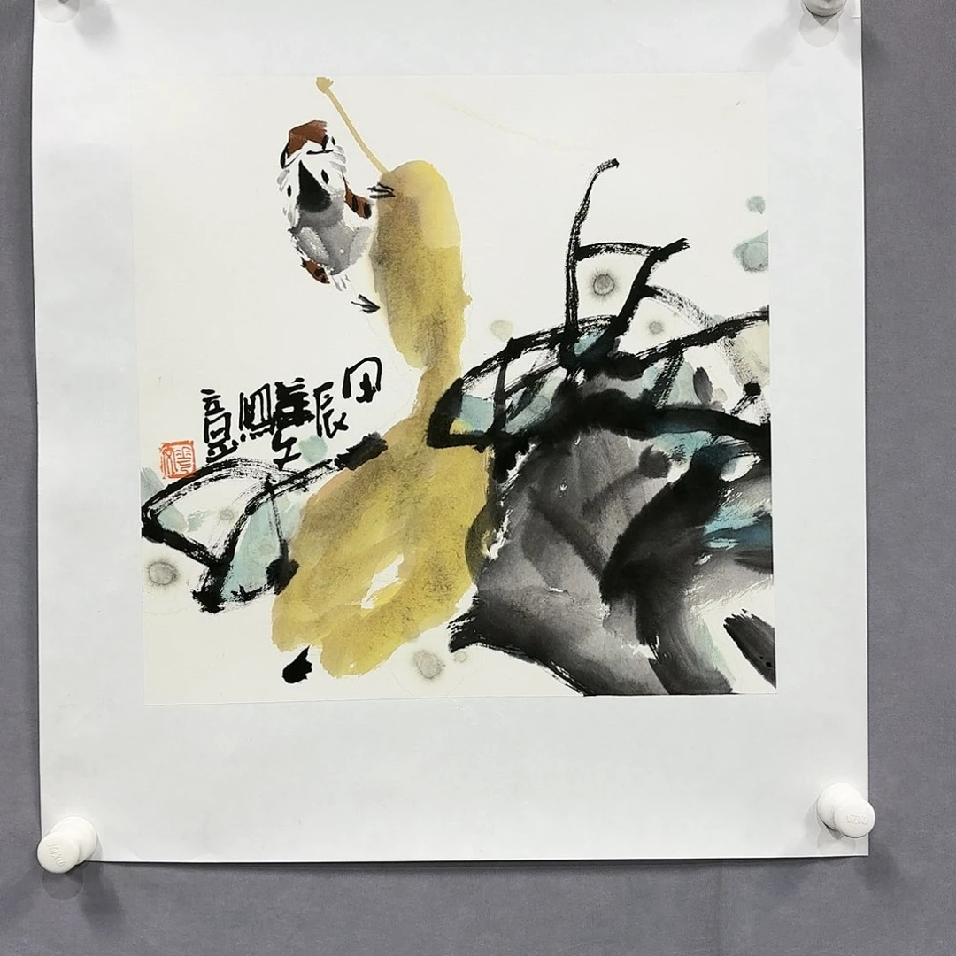 国画国画纯手绘作品请放心去藏