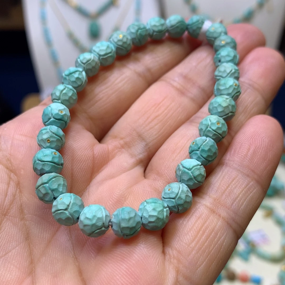 绿松石未镶嵌单圈