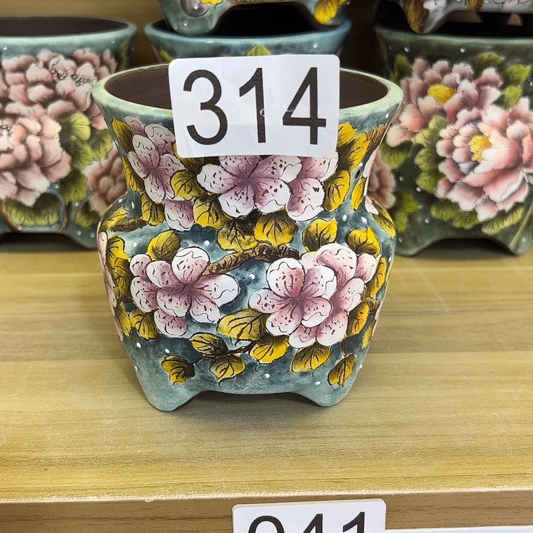 景德镇炫彩手绘口10高11.5