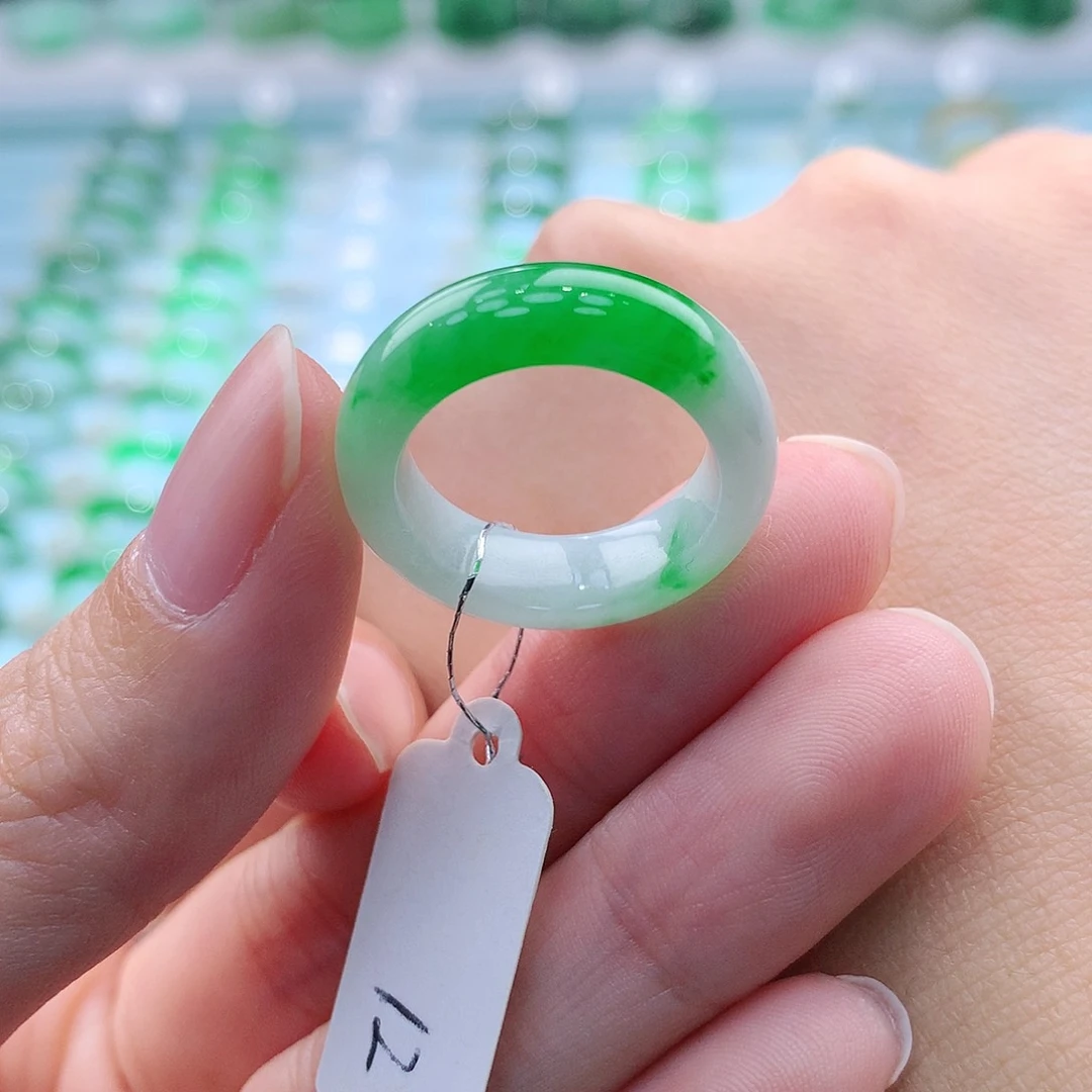 未镶嵌戒指翡翠A货缅甸翡翠