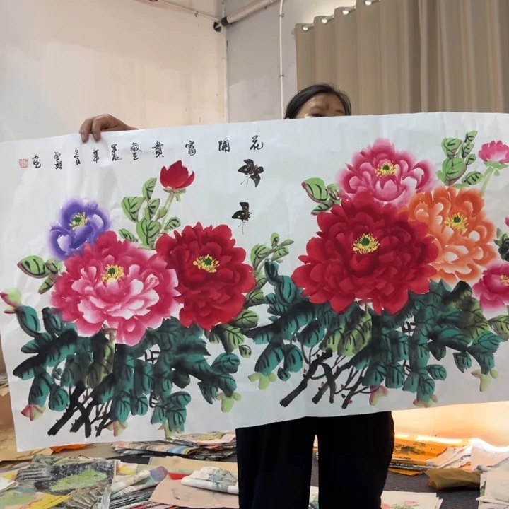 尚谷谷里年画画画