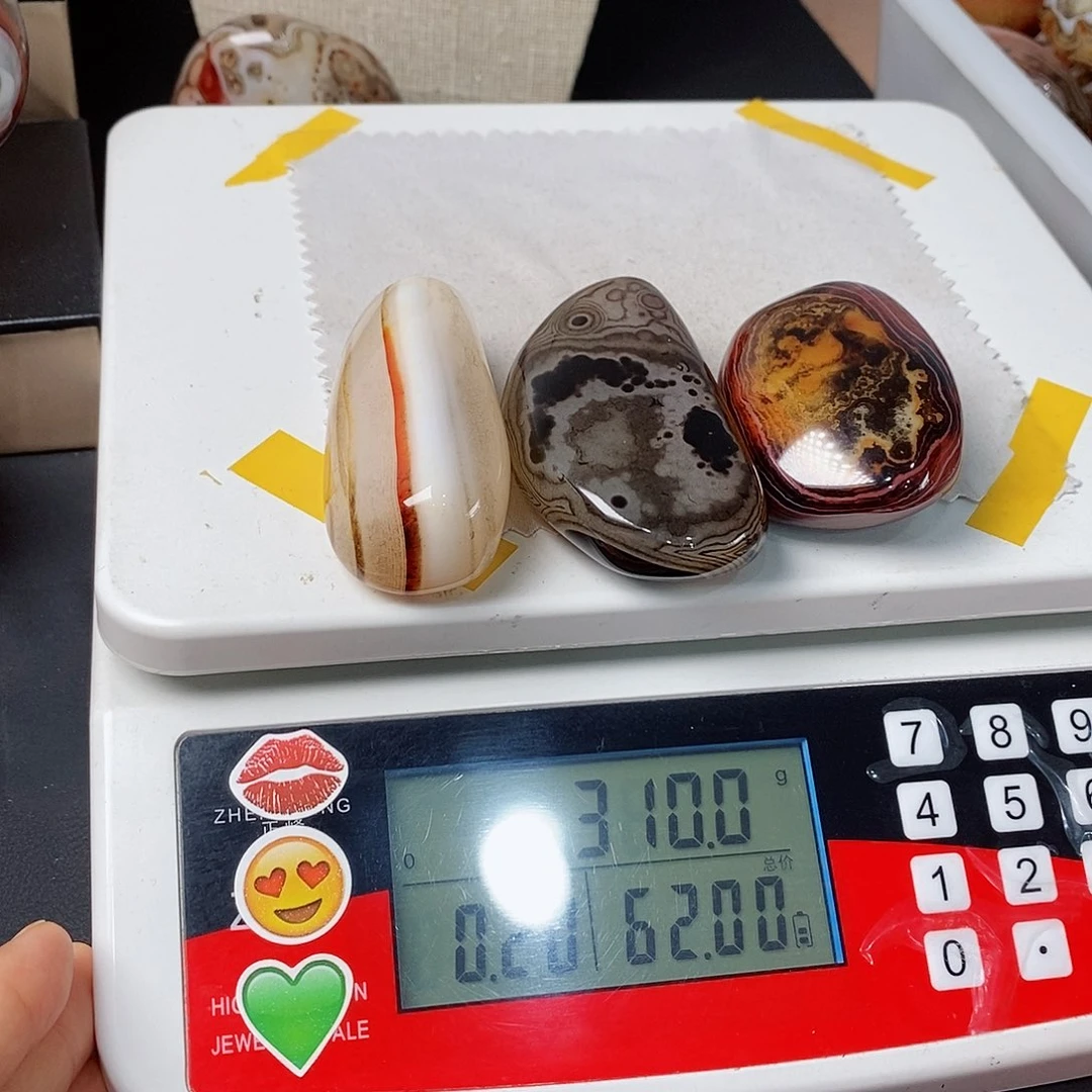 玛瑙/玉髓两毛未镶嵌静*