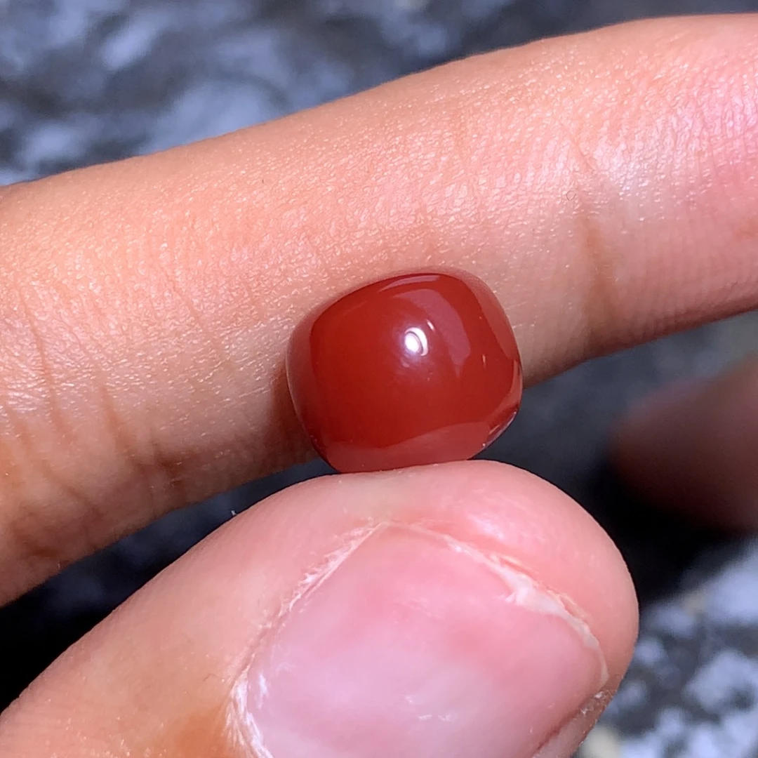 大***N南红玛瑙未镶嵌老型9×7.9