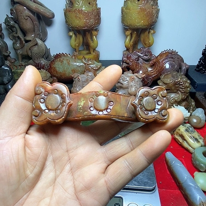 和田玉挂件未镶嵌