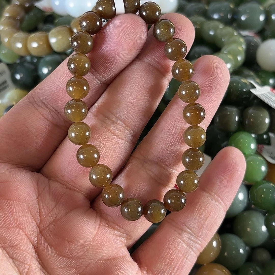 和田玉手链未镶嵌W282