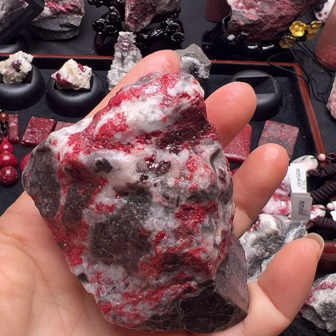 天然辰砂天然朱砂原石