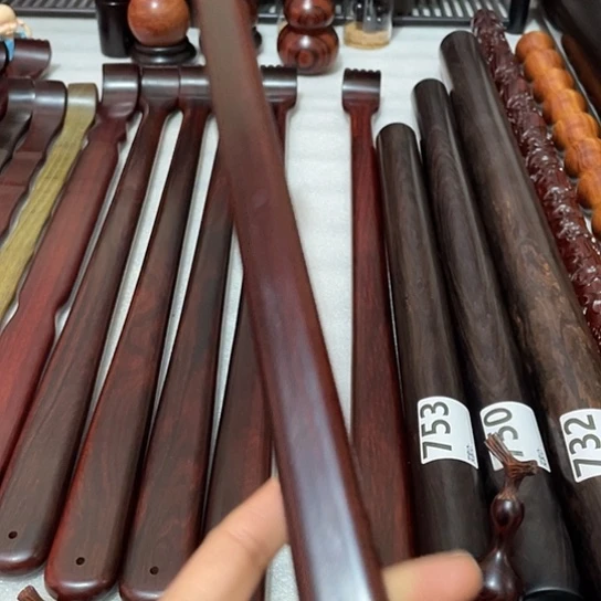 木红色超长款55厘米痒挠