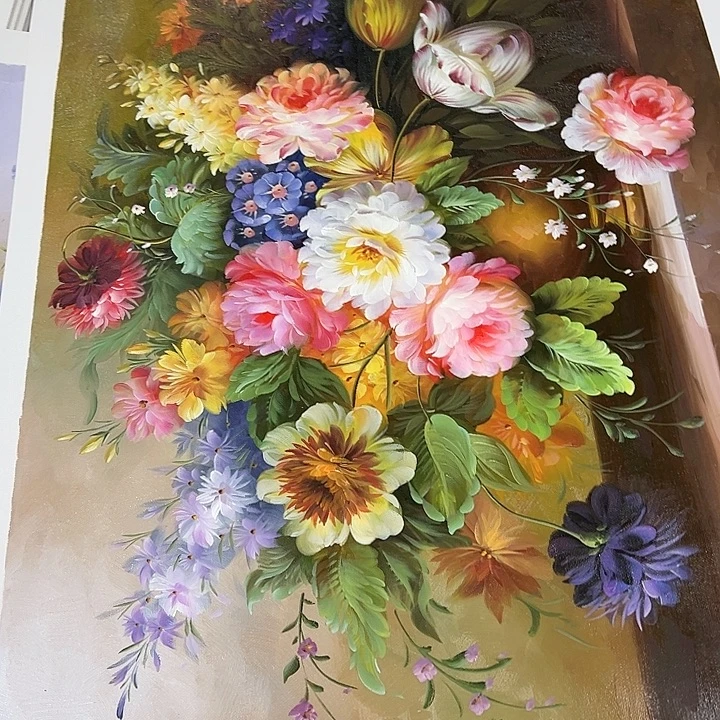 油画恭喜嘻嘻一直嘻嘻