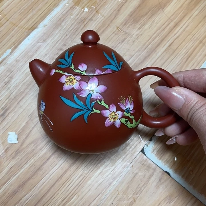 紫砂茶案220cc宜兴紫砂壶