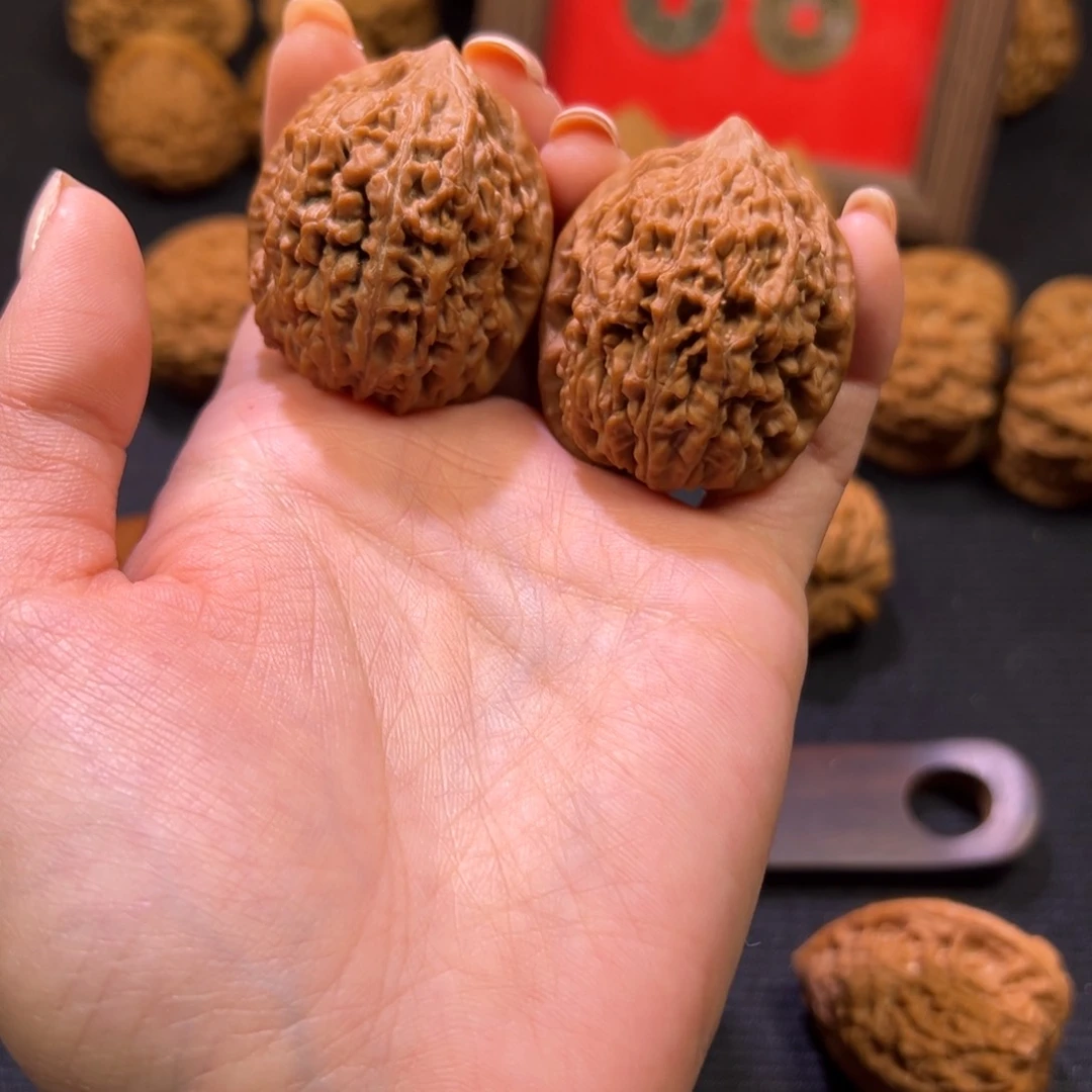 手串/手链核桃發全品无修36尺大蒜头 44克+