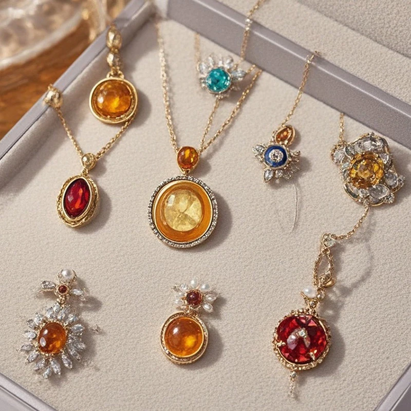 非金属树脂吊坠 【1号】吊坠项链时尚饰品