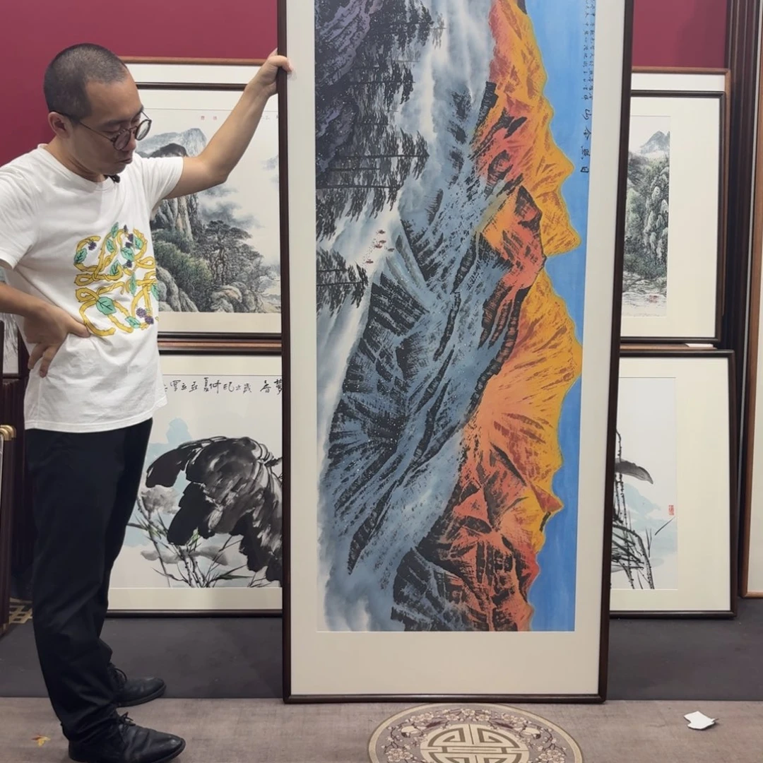 国画带框210/80尺寸