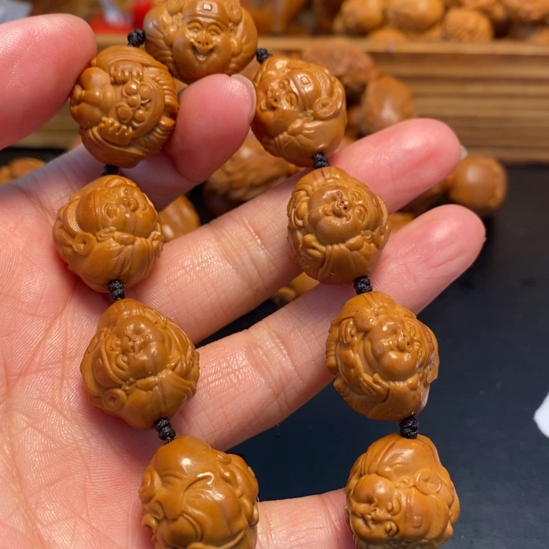 橄榄核手串/手链横财神