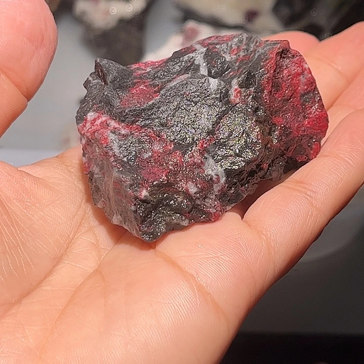 旭***天然辰砂天然朱砂原石毛料