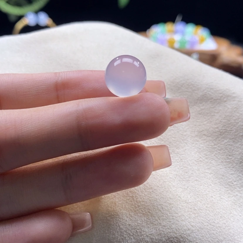 【闪购商品】翡翠颈饰未镶嵌冰茅台白珠卡12.3