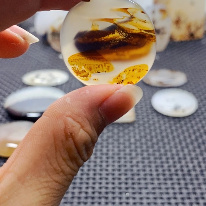 玛瑙/玉髓未镶嵌珠宝半成品