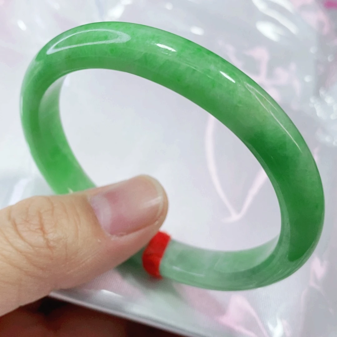 未镶嵌手镯翡翠54.6圈口贵妃