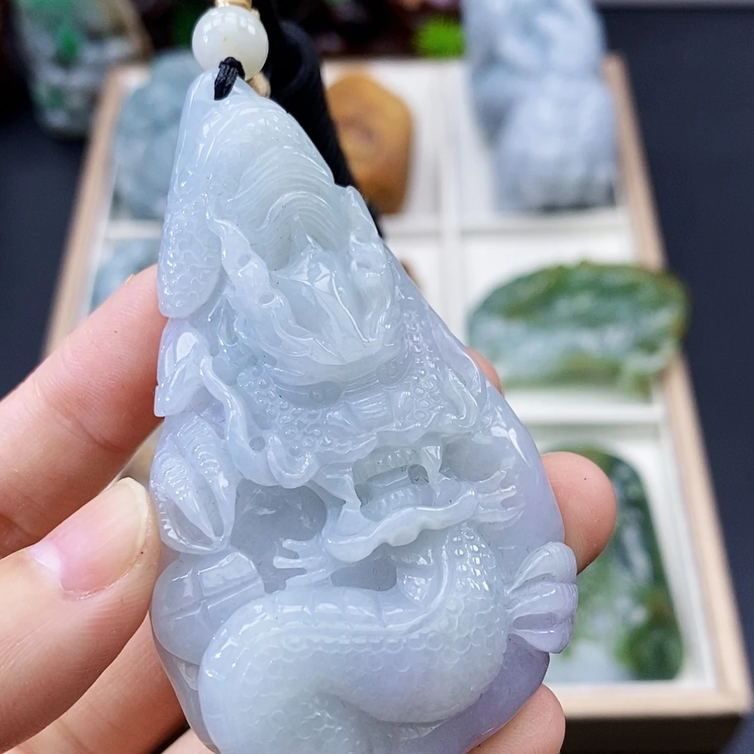 颈饰未镶嵌翡翠缅甸翡翠a货