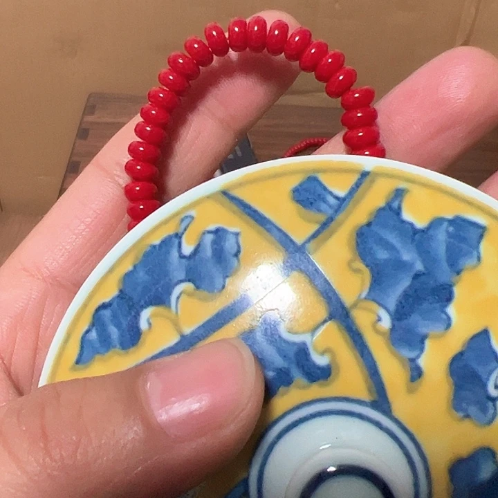 碟柒*金瓷器木器工艺摆件