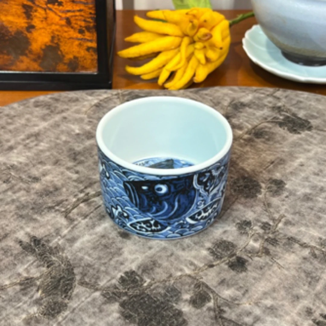 安知茶器 胖鱼直口杯主人杯