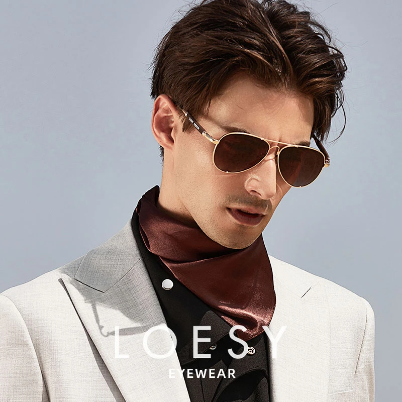 洛伊士飞行员偏光墨镜男士开车钓鱼旅游专用经典太阳眼镜