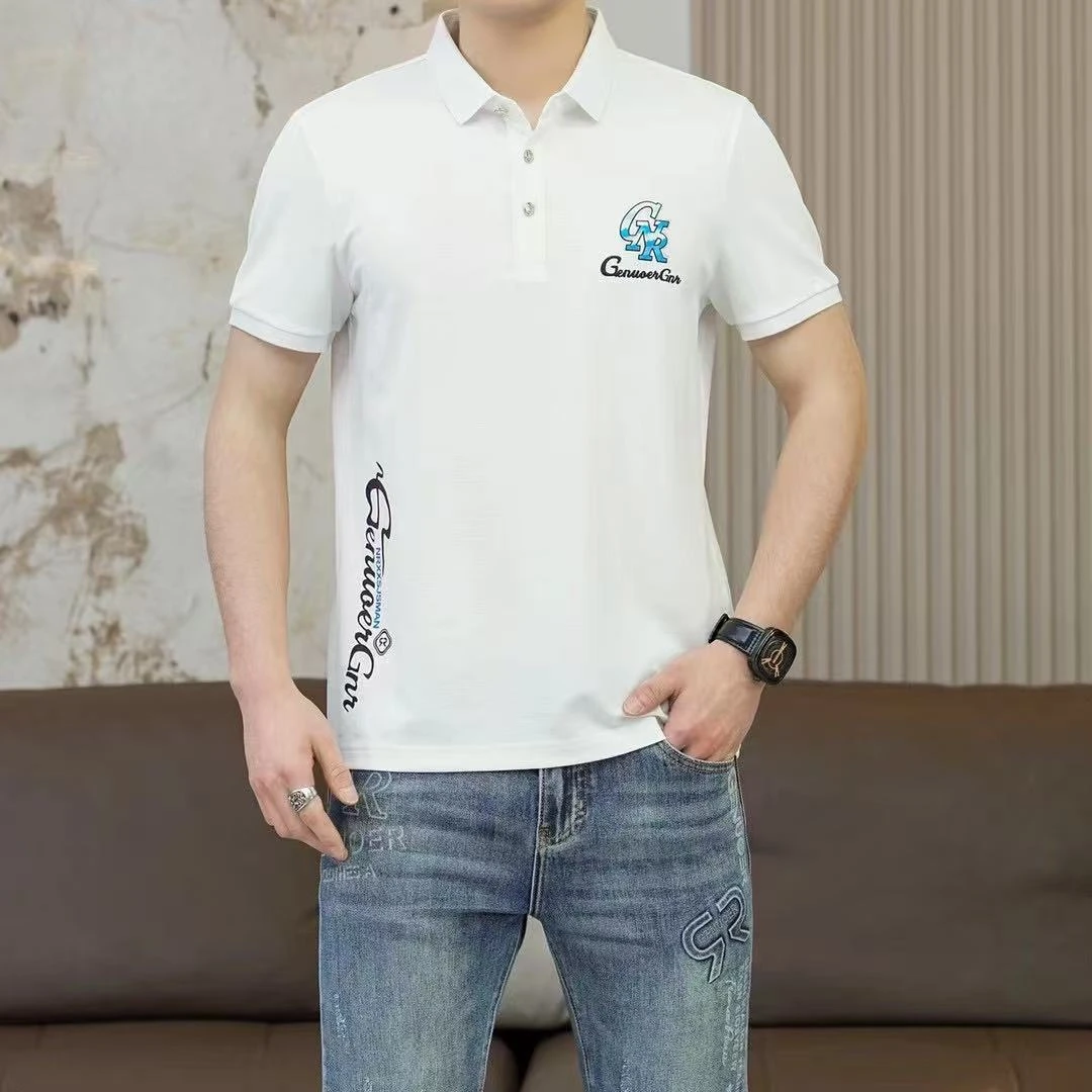 戈诺尔男装 POLO衫时尚高端潮流翻领百搭半袖