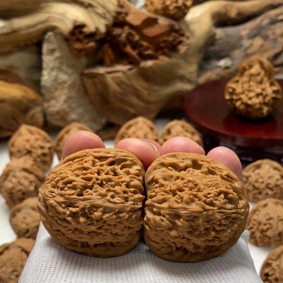 吊坠文玩核桃40尺寸全品南疆石