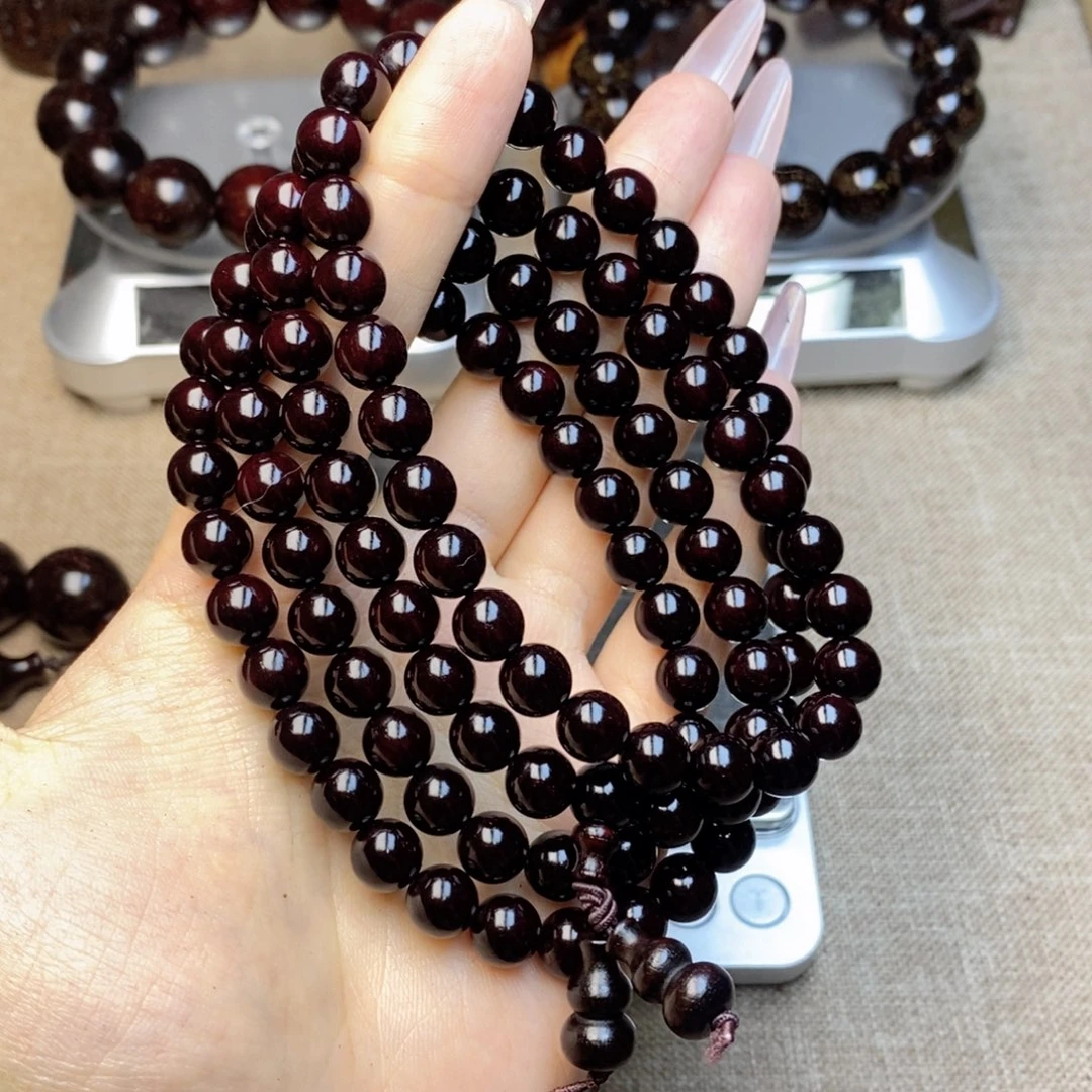 檀香紫檀（小叶紫檀）0.8带星108