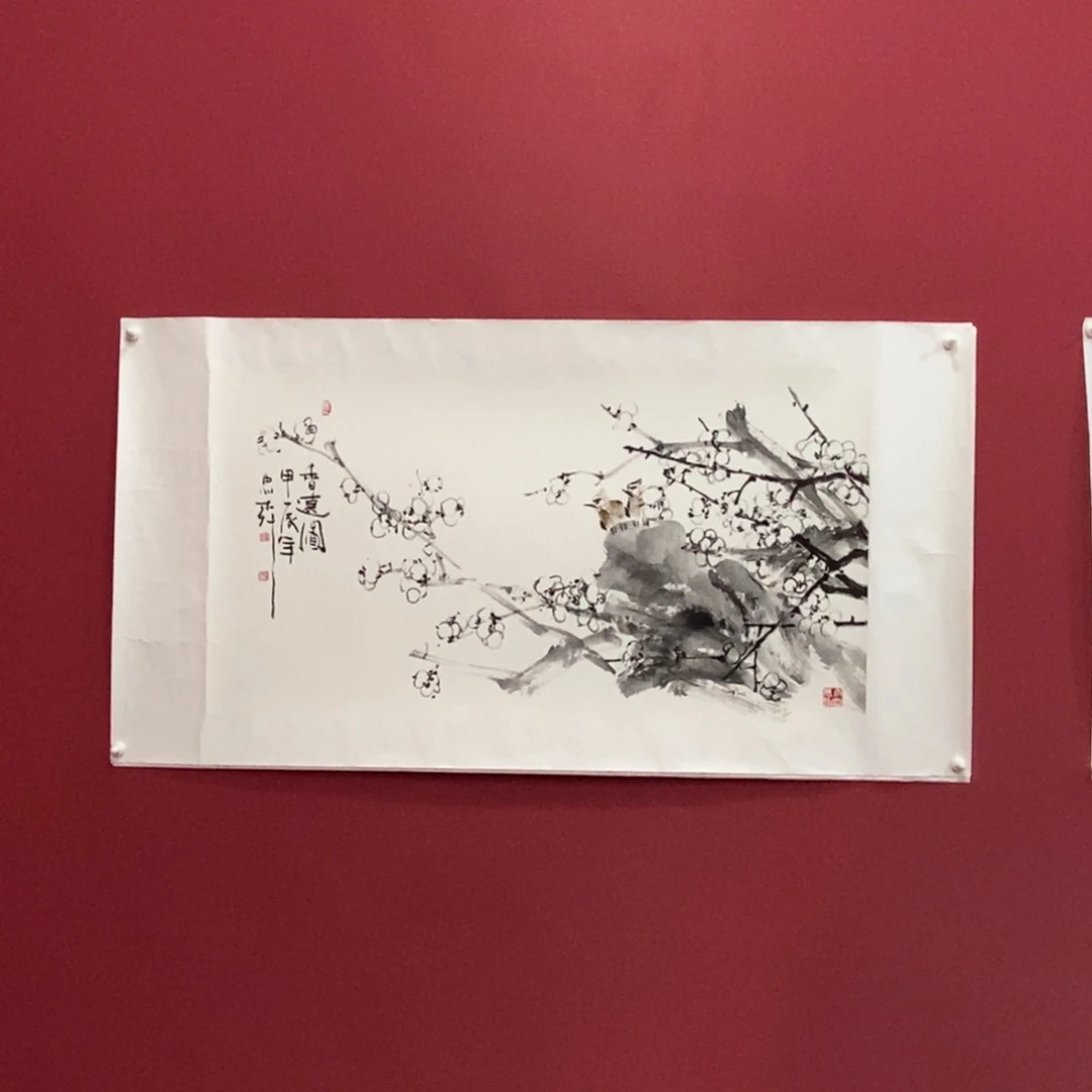 国画廖忠柳三尺真人真品