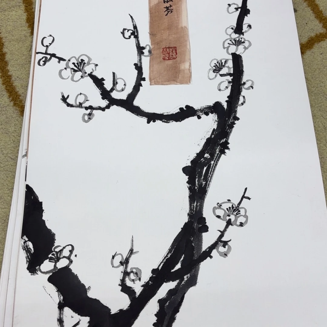 国画国画老师作品刘