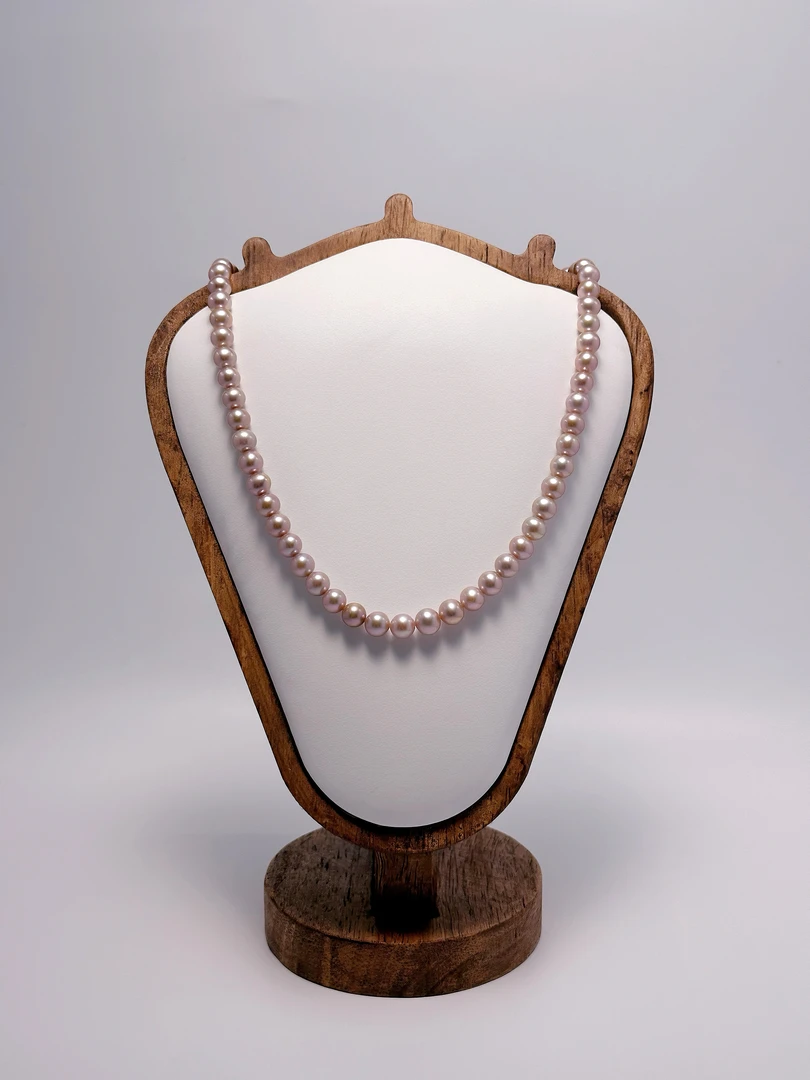 樱花粉色  淡水珍珠项链个性百搭 多样性发一