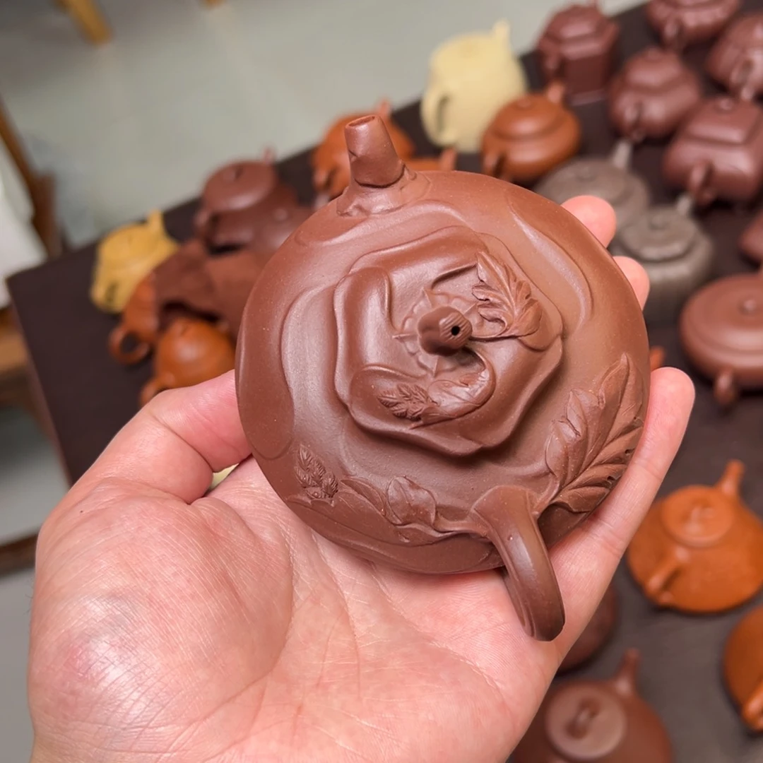 茶壶紫砂H***g宜兴紫砂壶的制作