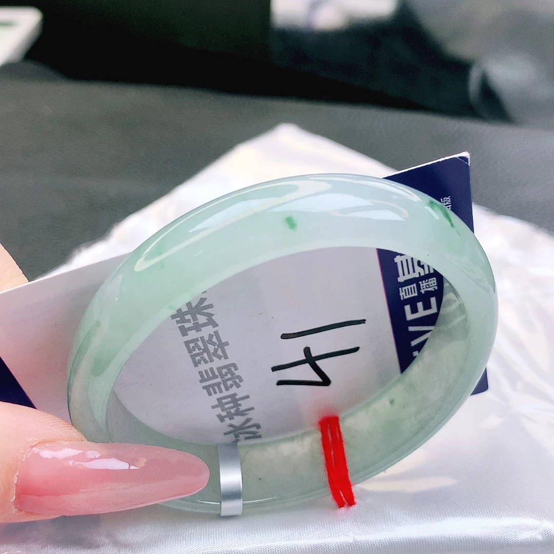 翡翠未镶嵌手镯缅甸天然a货翡翠