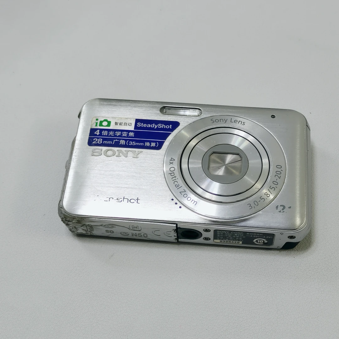 9新 Sony/索尼 w310中文/成色一般/1210万像素4倍变焦冷白清晰