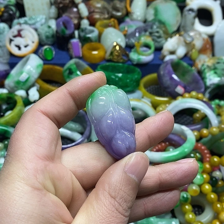 颈饰未镶嵌翡翠缅甸翡翠首饰配饰