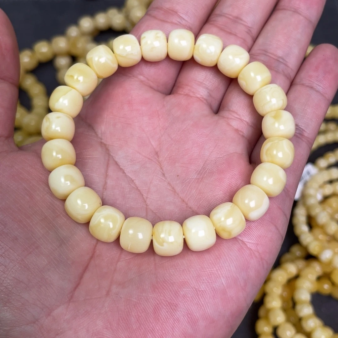 蜜蜡未镶嵌裸石蜜蜡手串10mm