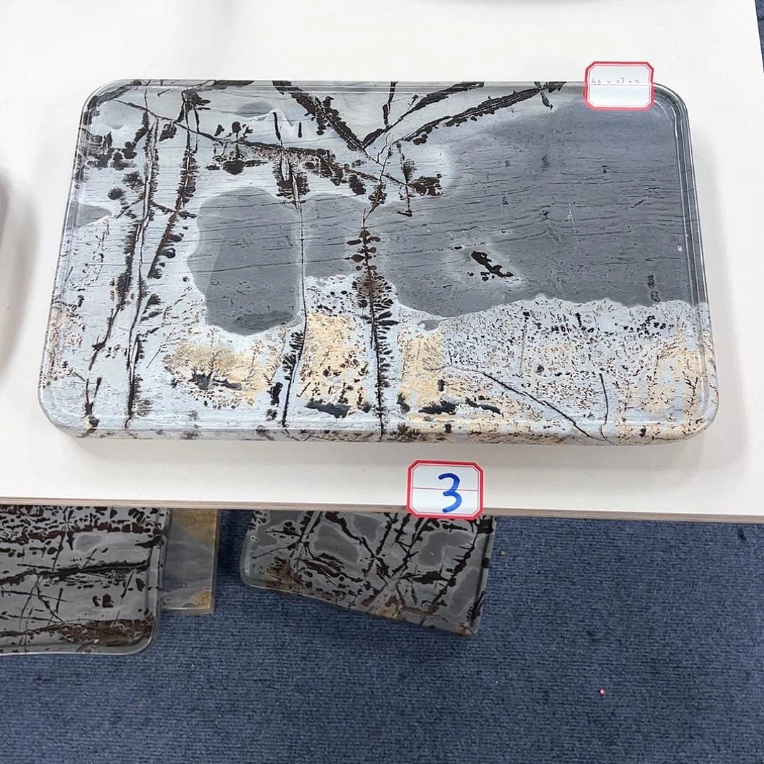 广西石天然国画石干泡台