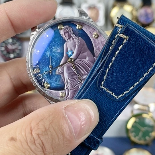 钢金属合金人工动能机芯