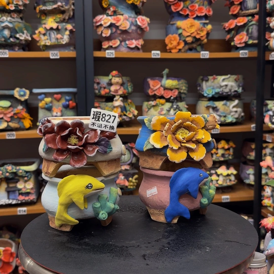 【闪购商品】粗陶手捏