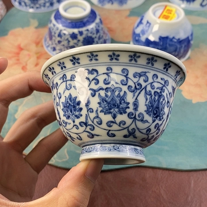 杯现代景德镇全手工全手绘茶具1688888