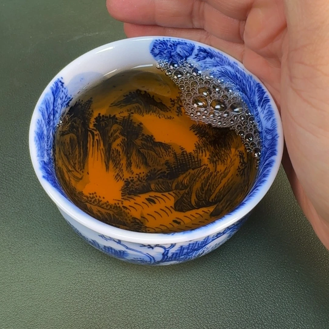 陶瓷景德镇纯手绘茶具圆圆208