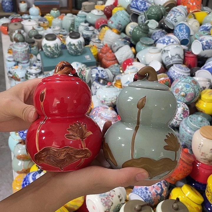 陶瓷罐茶叶罐密封罐