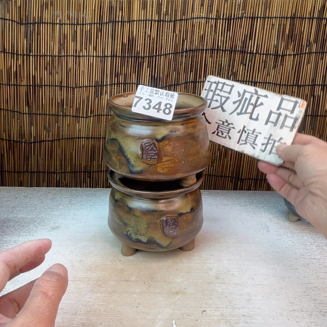 顺***其手工花盆默认瑕疵完美者勿拍