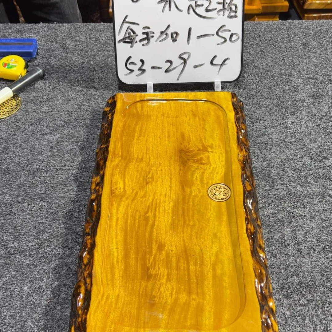 顺***缅甸大叶金丝楠实木
