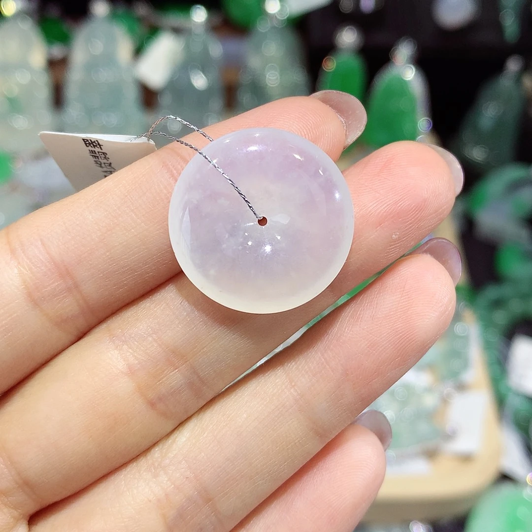 颈饰未镶嵌翡翠扣子
