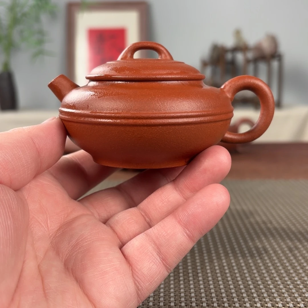紫砂茶壶用****3黄龙山原矿紫砂壶